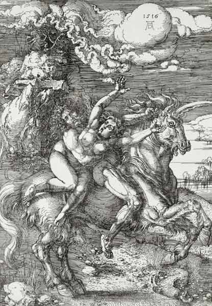 The Abduction on the Unicorn od Albrecht Dürer