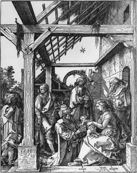 Adoration of the Kings / Dürer / 1511 od Albrecht Dürer