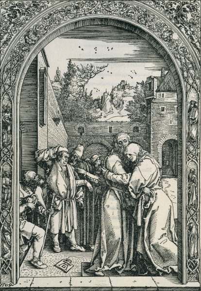 A.Dürer, Joachim and Anna Golden Gate od Albrecht Dürer