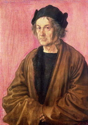 Albrecht Durer's Father, 1497 (panel) od Albrecht Dürer