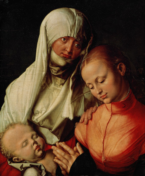 Saint Anne,the Virgin and the infant Jes od Albrecht Dürer