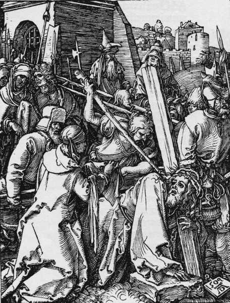 Carrying the Cross / Dürer / 1509 od Albrecht Dürer