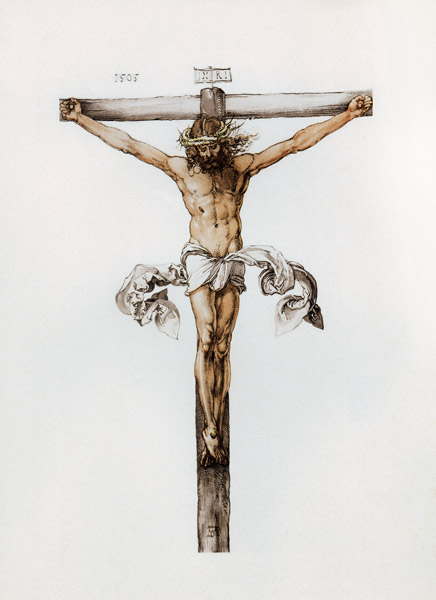 Albrecht Dürer, Christ on Cross od Albrecht Dürer