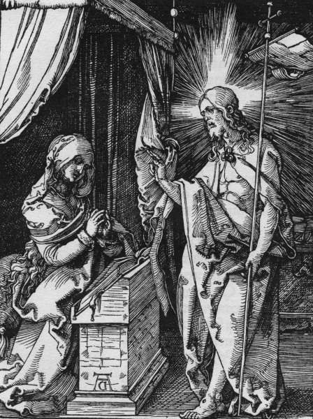 Christ appears to Mary / Dürer / 1509/10 od Albrecht Dürer