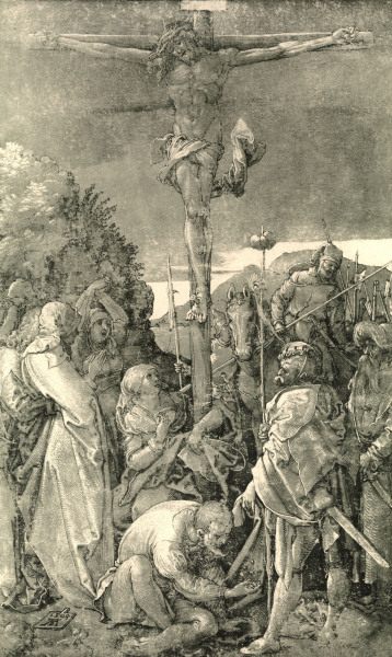 Christ on the Cross / Dürer / 1504 od Albrecht Dürer