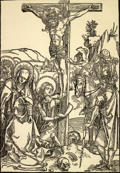 Crucifixion of Christ / Dürer / c.1495 od Albrecht Dürer
