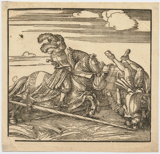 Tournament od Albrecht Dürer