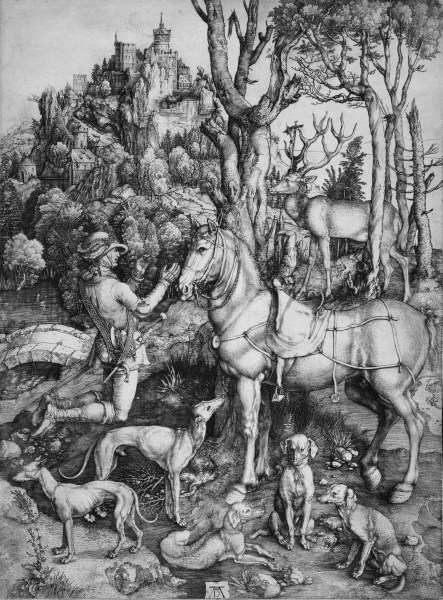 Saint Eustace od Albrecht Dürer