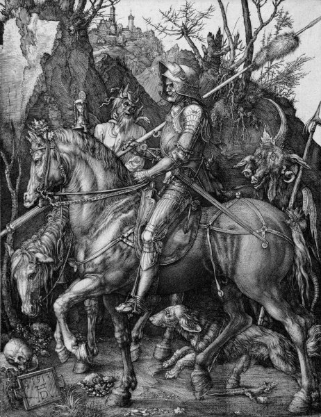 Knight, Death, and the Devil od Albrecht Dürer