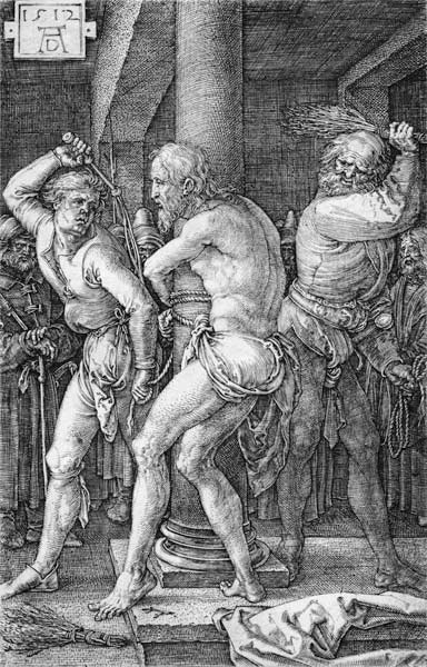Flagellation of Christ / Dürer / 1512 od Albrecht Dürer