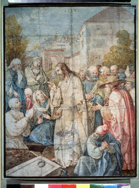 The Raising of Lazarus od Albrecht Dürer