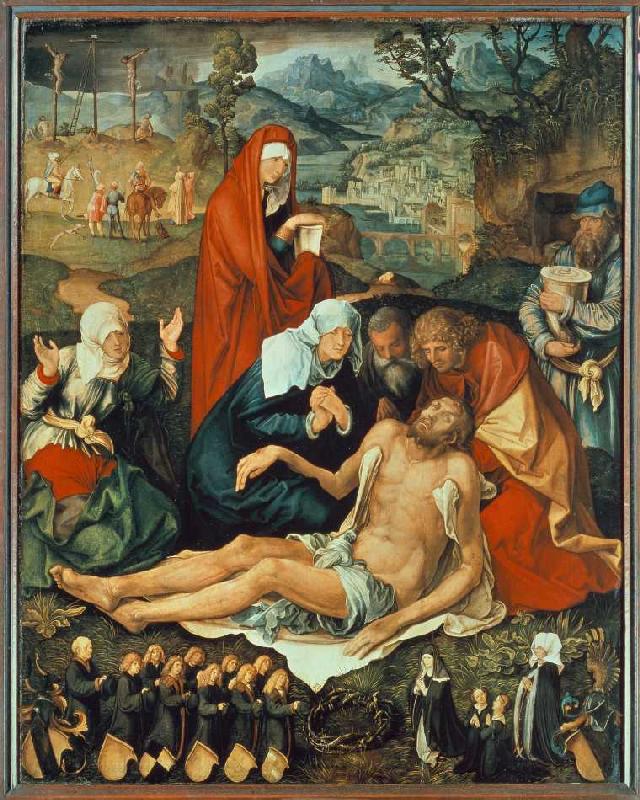 Die Beweinung Christi. od Albrecht Dürer