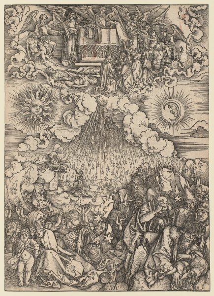 The Opening of the Fifth and Sixth Seals od Albrecht Dürer