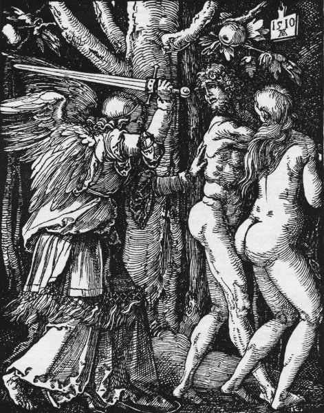 D}rer / Expulsion / Small Passion od Albrecht Dürer