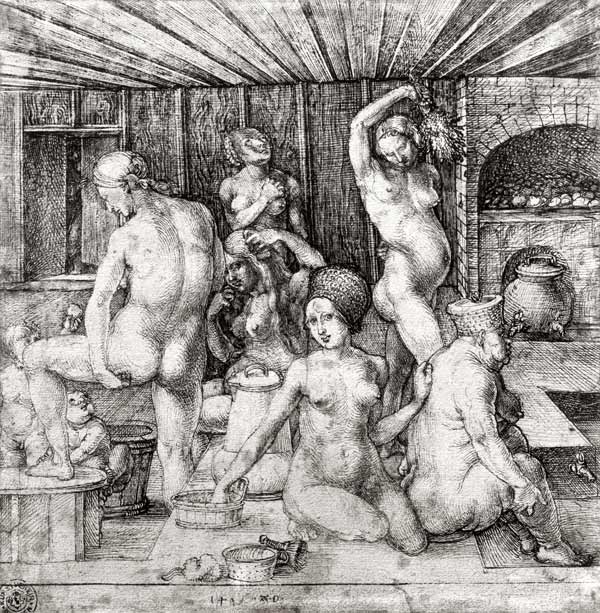 The Women's Bath od Albrecht Dürer