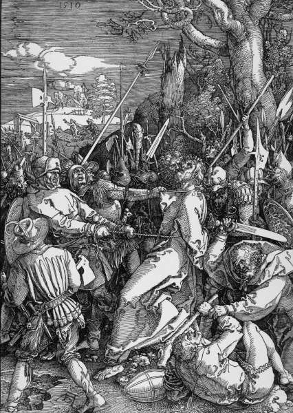 Dürer,Arrest of Christ/fr.:Large Passion od Albrecht Dürer