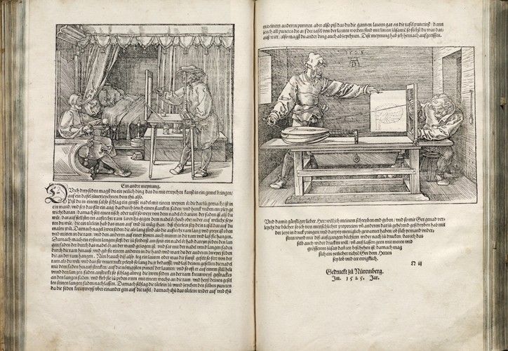 Illustration from the Four Books on Human Proportion od Albrecht Dürer