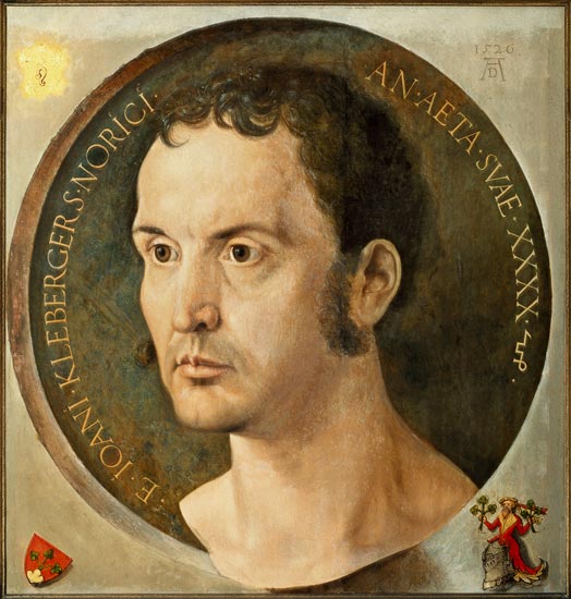 Johannes Kleberger, aged 40 od Albrecht Dürer