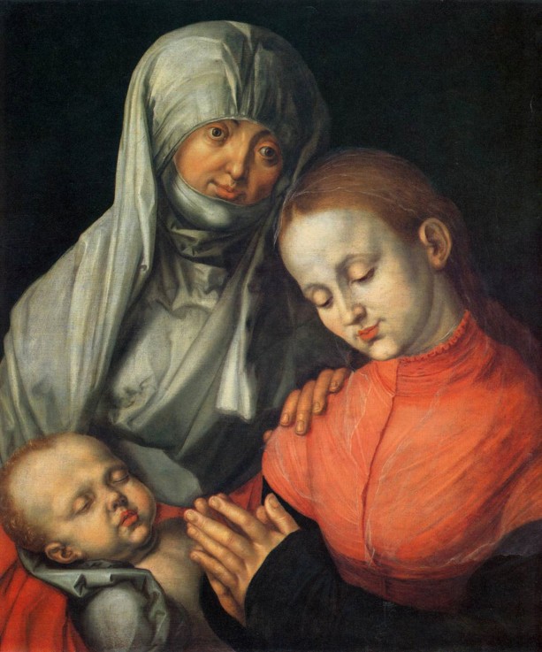 The Virgin and Child with Saint Anne od Albrecht Dürer