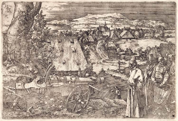 The Landscape with the Cannon od Albrecht Dürer
