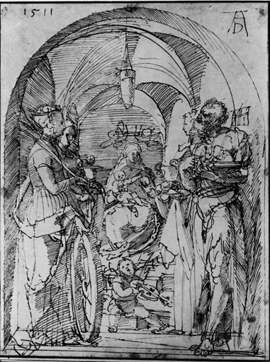 Maria mit Kind und Heiligen od Albrecht Dürer