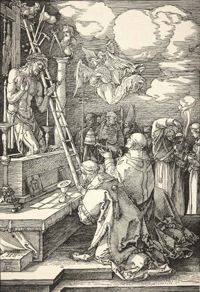Mass of Pope Gregor I / Dürer / 1511 od Albrecht Dürer