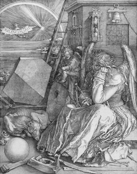 Melancholia od Albrecht Dürer