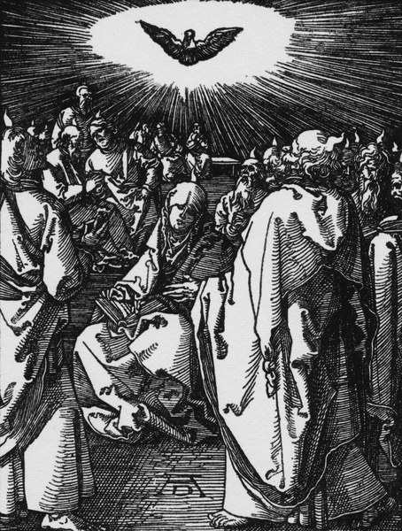 Outpouring of the Holy Ghost / Dürer od Albrecht Dürer