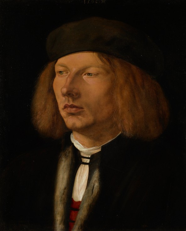 Portrait of Burkhard von Speyer od Albrecht Dürer