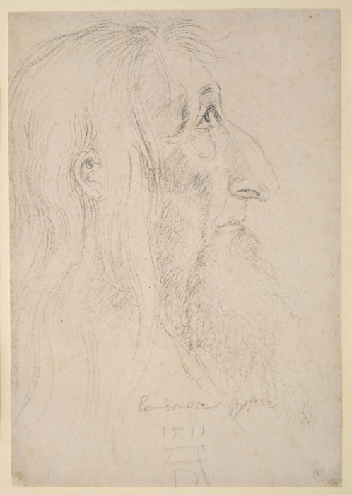 Porträtstudie des Matthäus Landauer od Albrecht Dürer