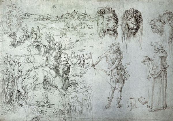 Abduction of Europa od Albrecht Dürer