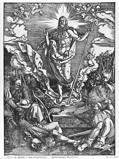 Resurrection, from ''The Great Passion'' series od Albrecht Dürer