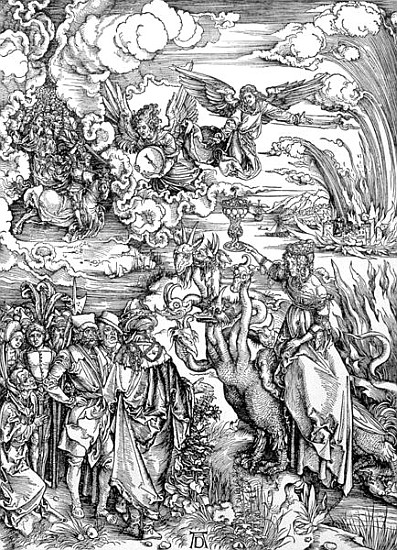 The Babylonian Whore from the ''Apocalypse'' or ''The Revelations of St. John the Divine'', pub. 149 od Albrecht Dürer