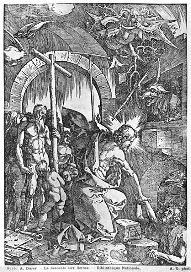 The descent of Christ into Limbo, from ''The Great Passion'' series od Albrecht Dürer