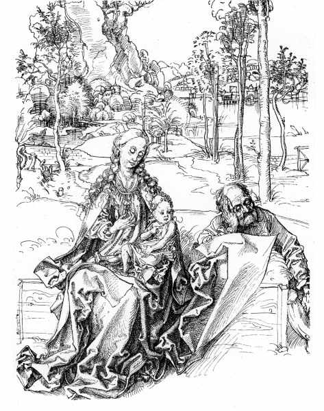 The Holy Family / Dürer od Albrecht Dürer