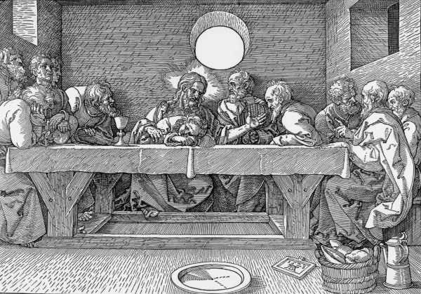 The Last Supper / Dürer / 1523 od Albrecht Dürer