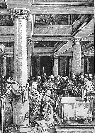 The Presentation in the Temple, c.1503/4 od Albrecht Dürer
