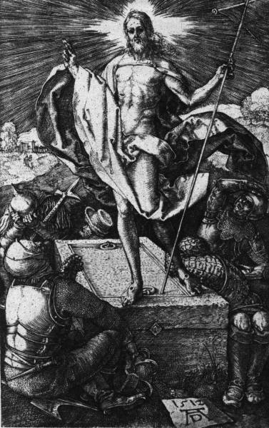 The Resurrection / Dürer / 1512 od Albrecht Dürer