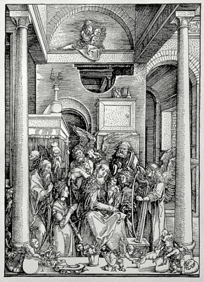 The Virgin and Child with Saints od Albrecht Dürer