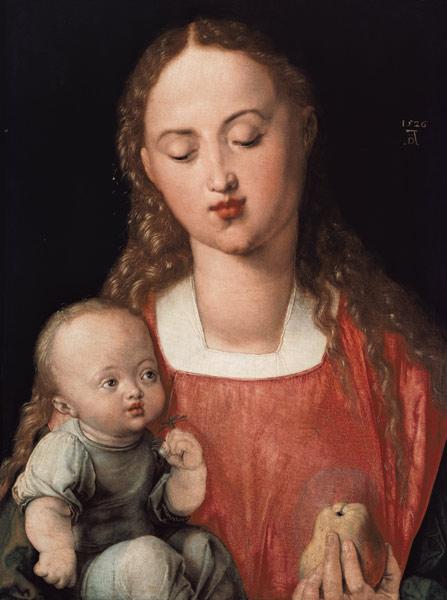 The virgin with the child (the virgin with the pear)