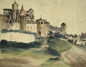Trento Castle / Paint.by Duerer / 1495