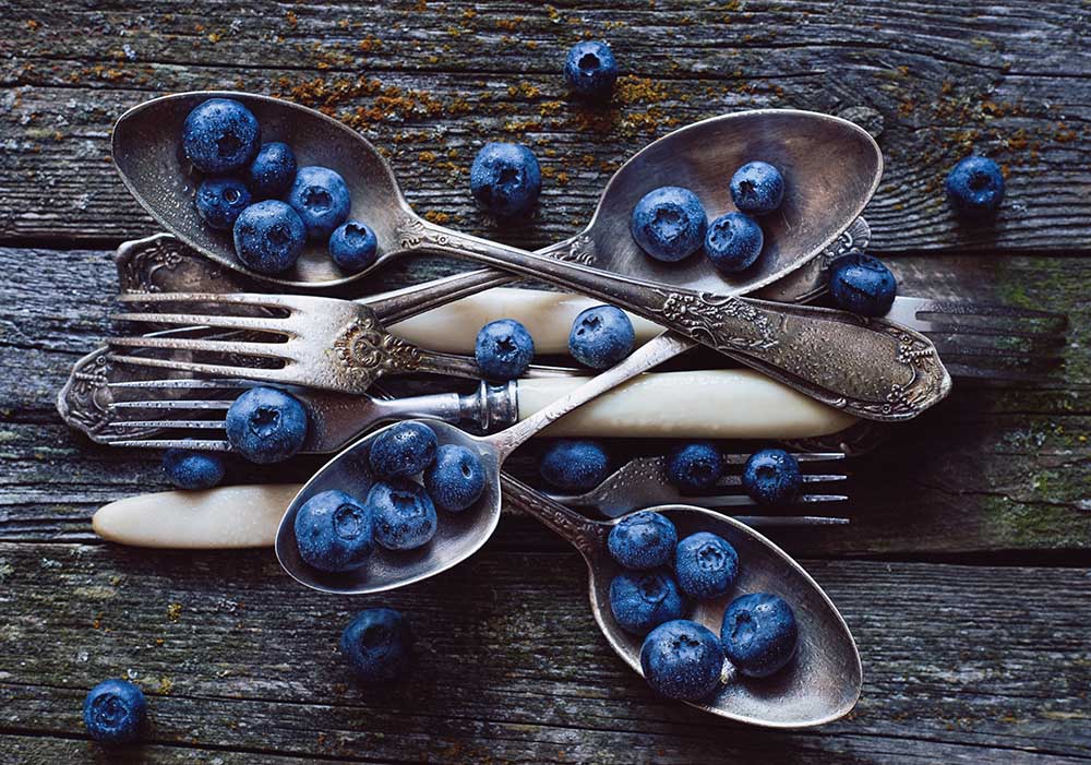 Spoons&Blueberry od Aleksandrova Karina