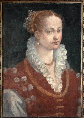Portrait of Bianca Cappello (c.1542-87) Wife of Francesco de Medici, Grand Duke of Tuscany