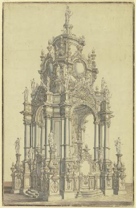 Design for an altar