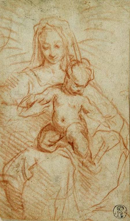Madonna and Child od Alessandro di Agostino Casolani