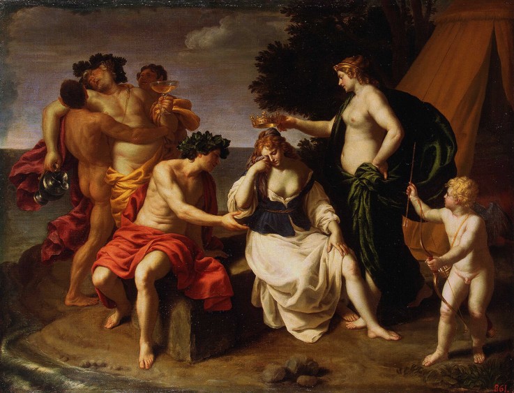 Bacchus and Ariadne od Alessandro Turchi