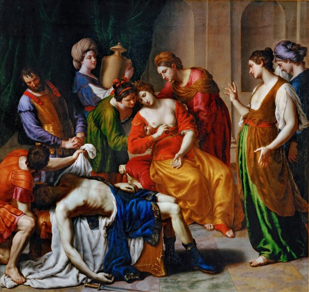 The Death of Cleopatra od Alessandro Turchi