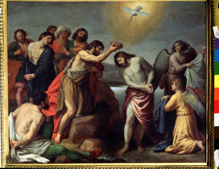 The Baptism of Christ od Alessandro Turchi