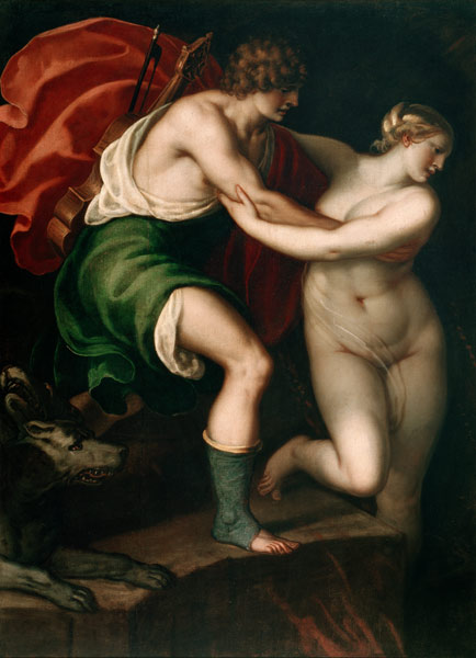 A. Varotari / Orpheus and Eurydice od Alessandro Varotari