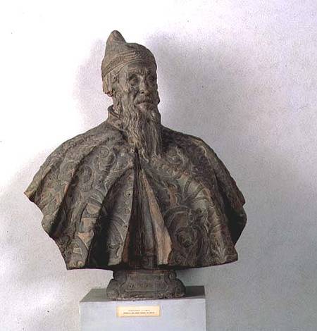Portrait Bust of the Doge Nicolo da Ponte od Alessandro  Vittoria